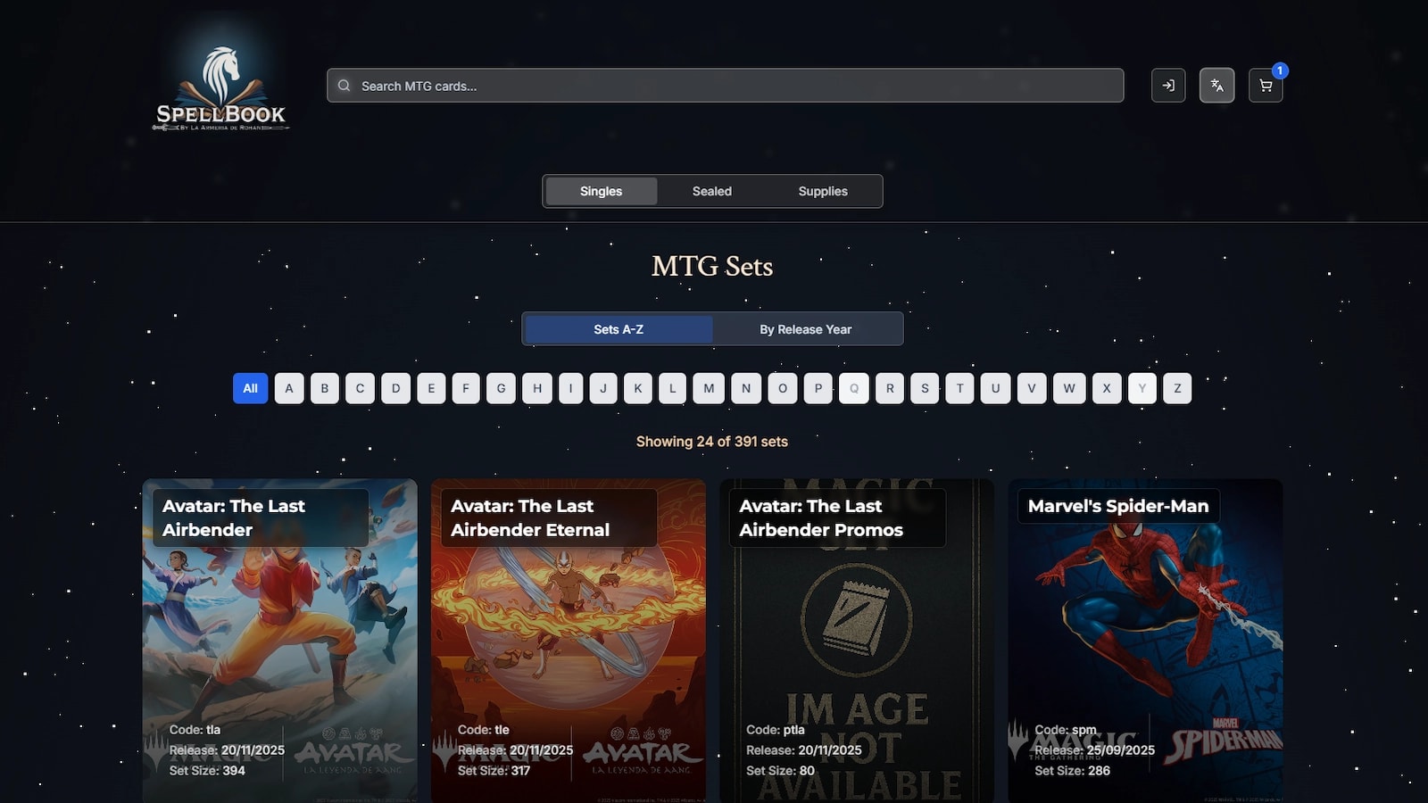 Detail, product page